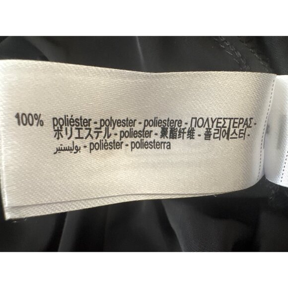 ZARA Black M/L Elastic Waist Midi Skirt Zara Polyester Flowy Design - Picture 6 of 15